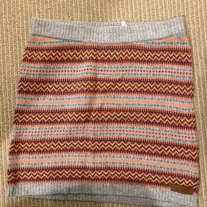 H&M Girls Colorful Knit Skirt